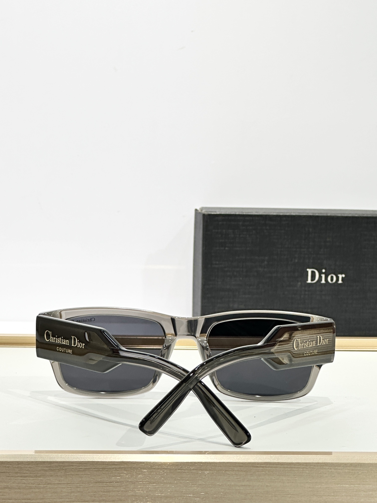 Christian Dior Couture Rectangular Sunglasses – Luxury Eyewear