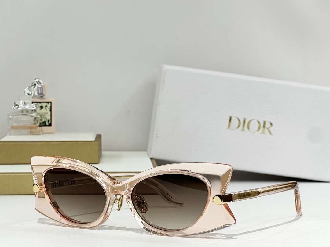 Dior Luxury Cat-Eye Sunglasses – Architectural Designer Eyewear