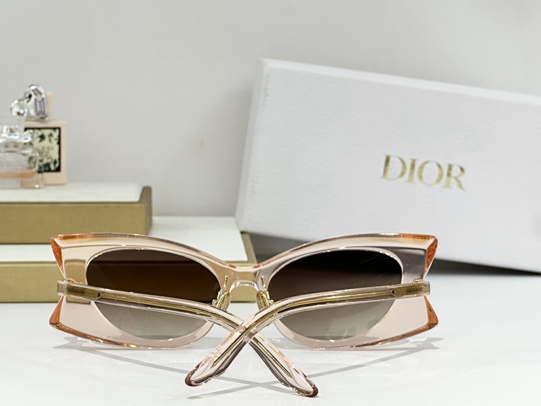 Dior Luxury Cat-Eye Sunglasses – Architectural Designer Eyewear