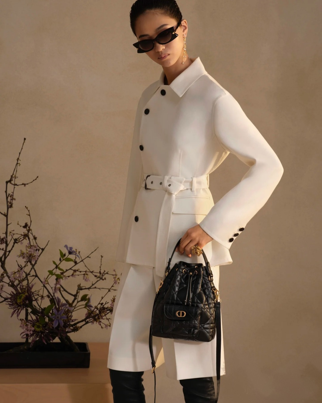 Dior MissDior B1U Cat-Eye Sunglasses – Luxury Black Eyewear