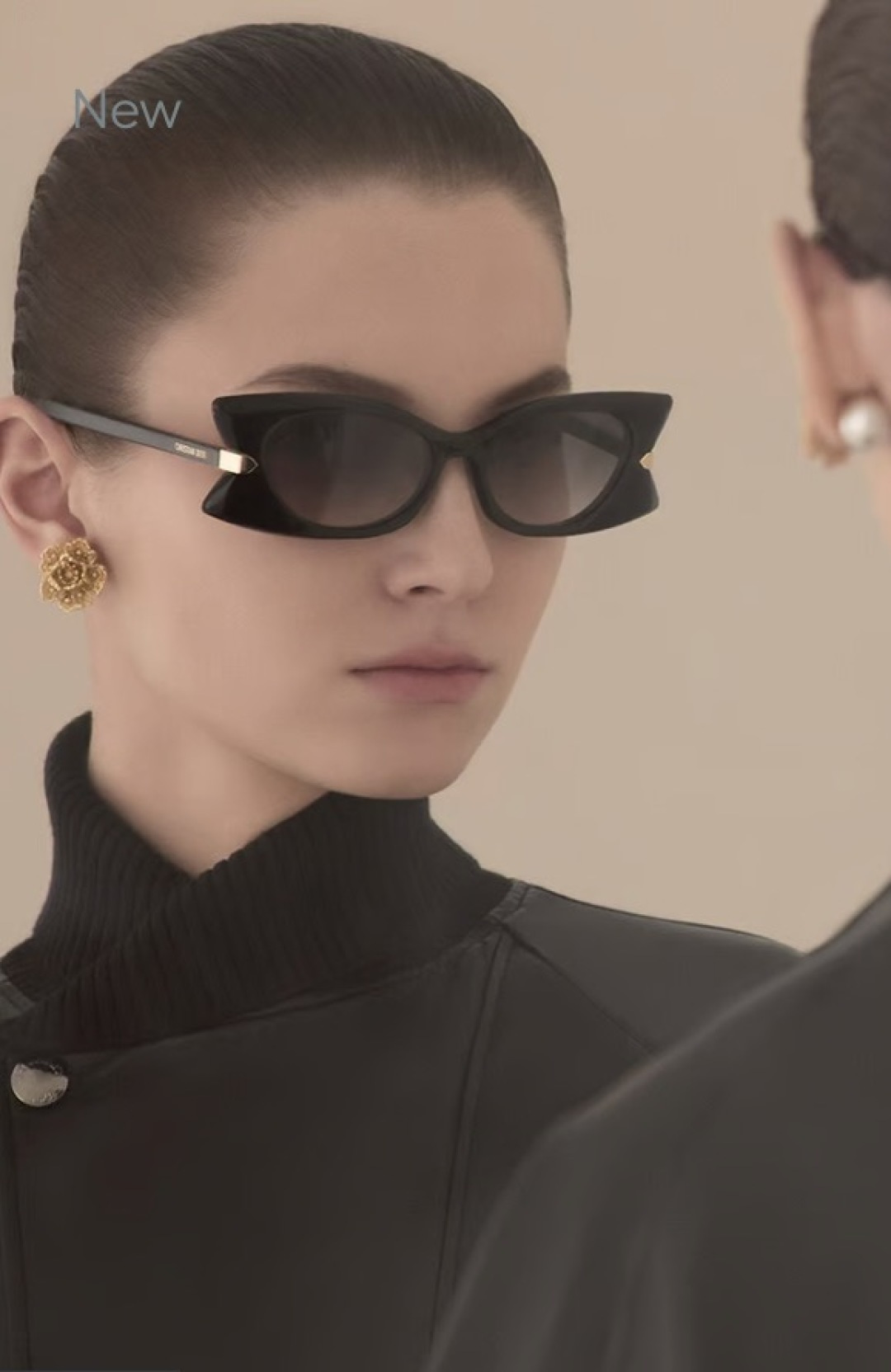 Dior MissDior B1U Cat-Eye Sunglasses – Luxury Black Eyewear