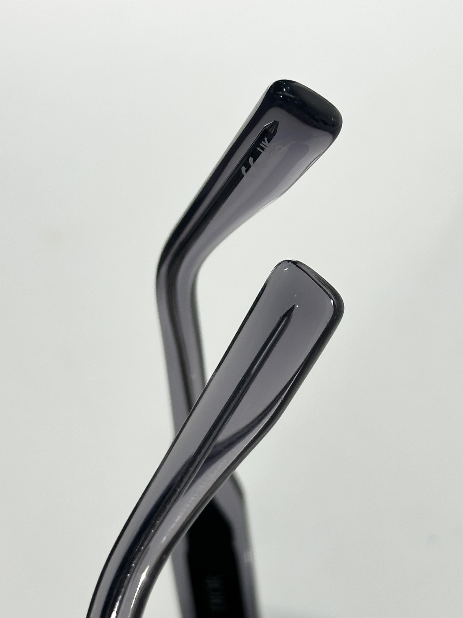 Christian Dior Couture Rectangular Sunglasses – Black & Silver