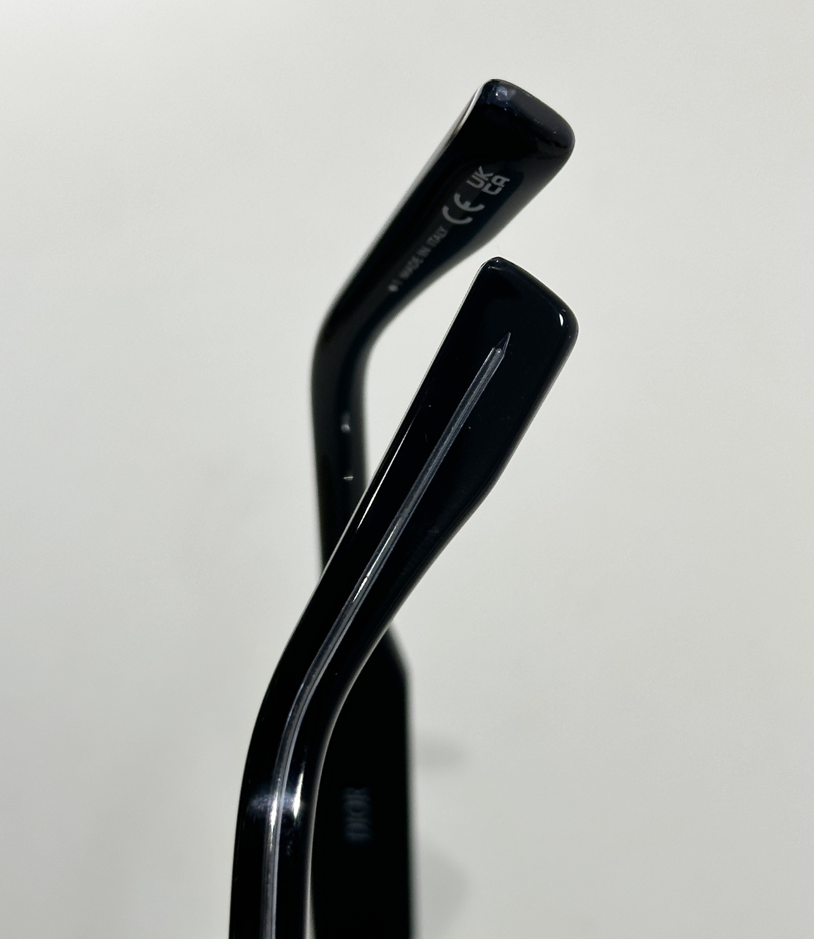 Christian Dior Couture Rectangular Sunglasses – Silver & Blue