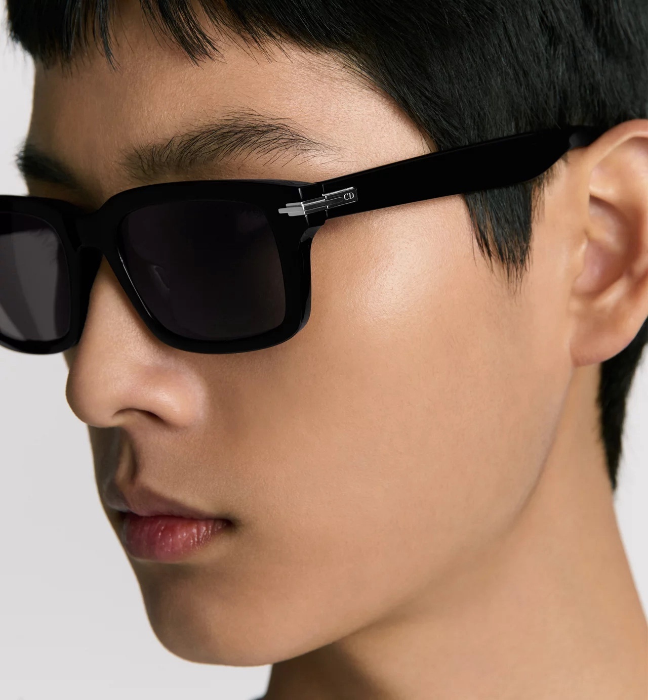 Dior Men’s Black Square Sunglasses – Luxury CD Logo Eyewear