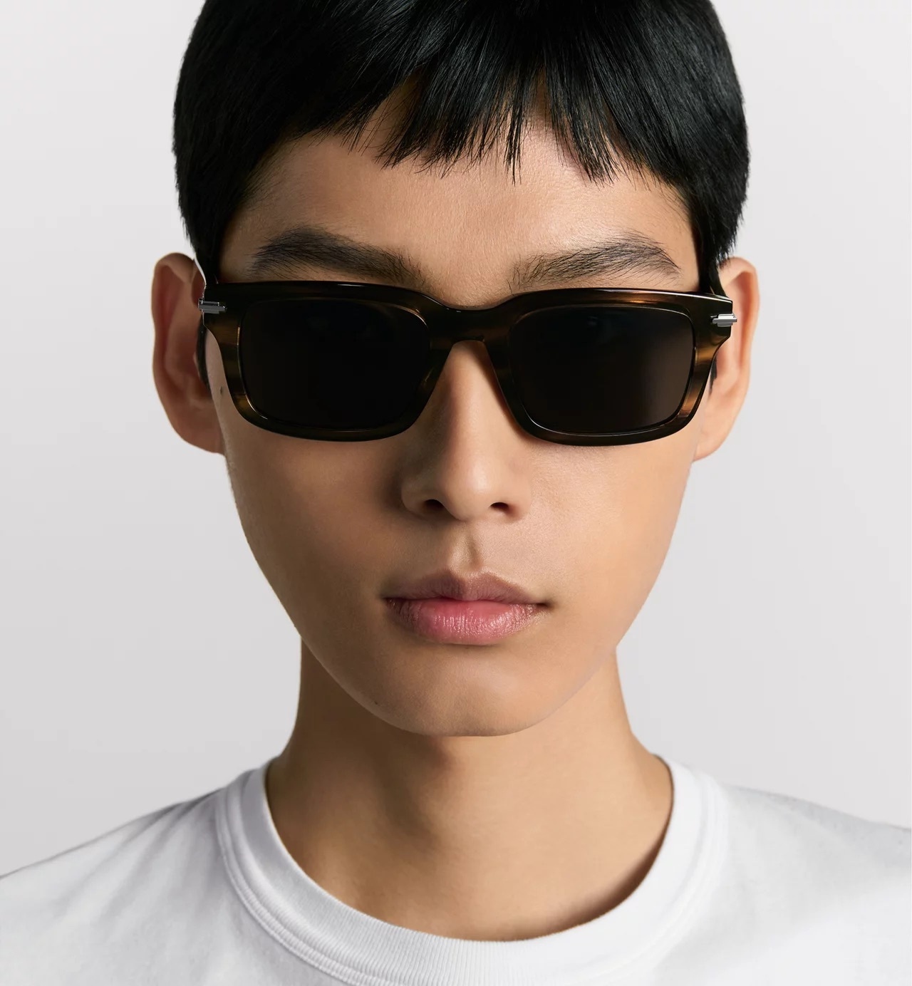 Dior Men’s Black Square Sunglasses – Luxury CD Logo Eyewear