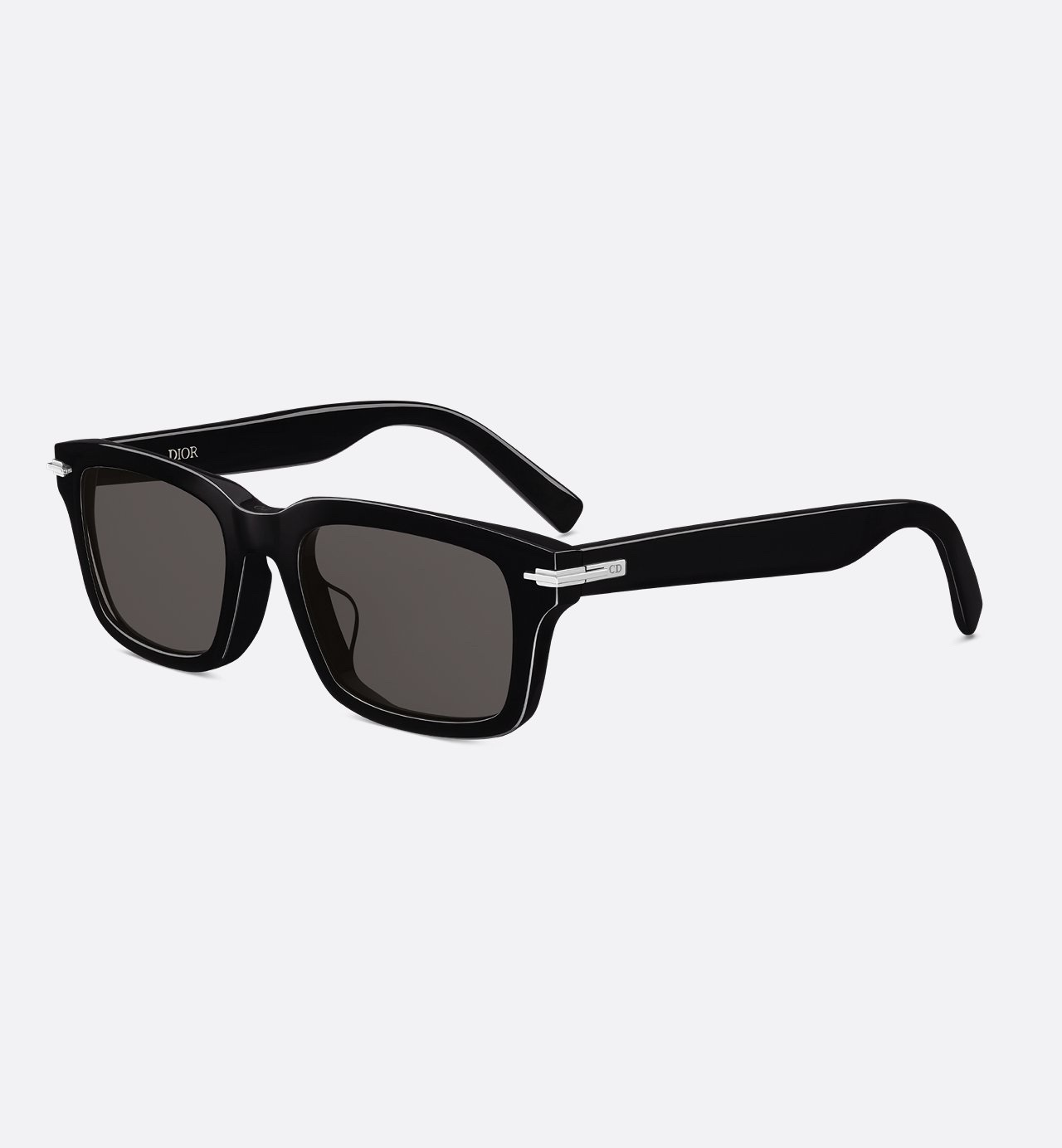 Dior Men’s Black Square Sunglasses – Luxury CD Logo Eyewear