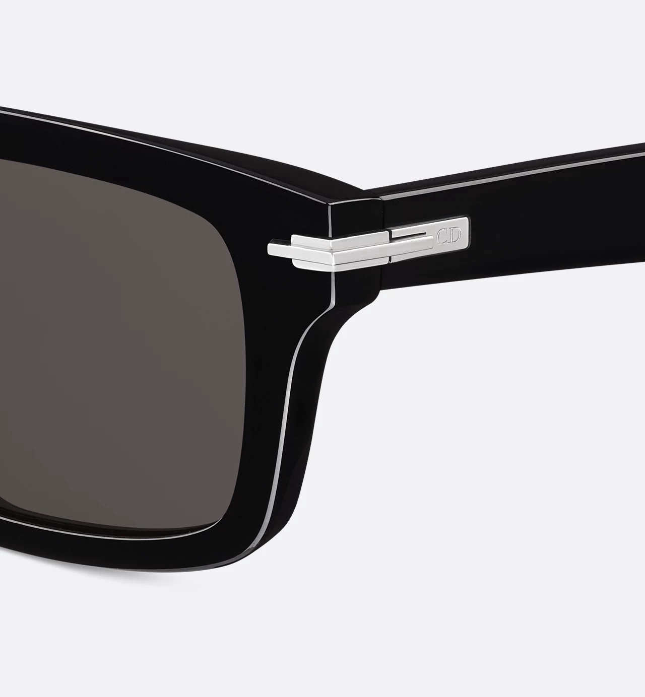 Dior Men’s Black Square Sunglasses – Luxury CD Logo Eyewear