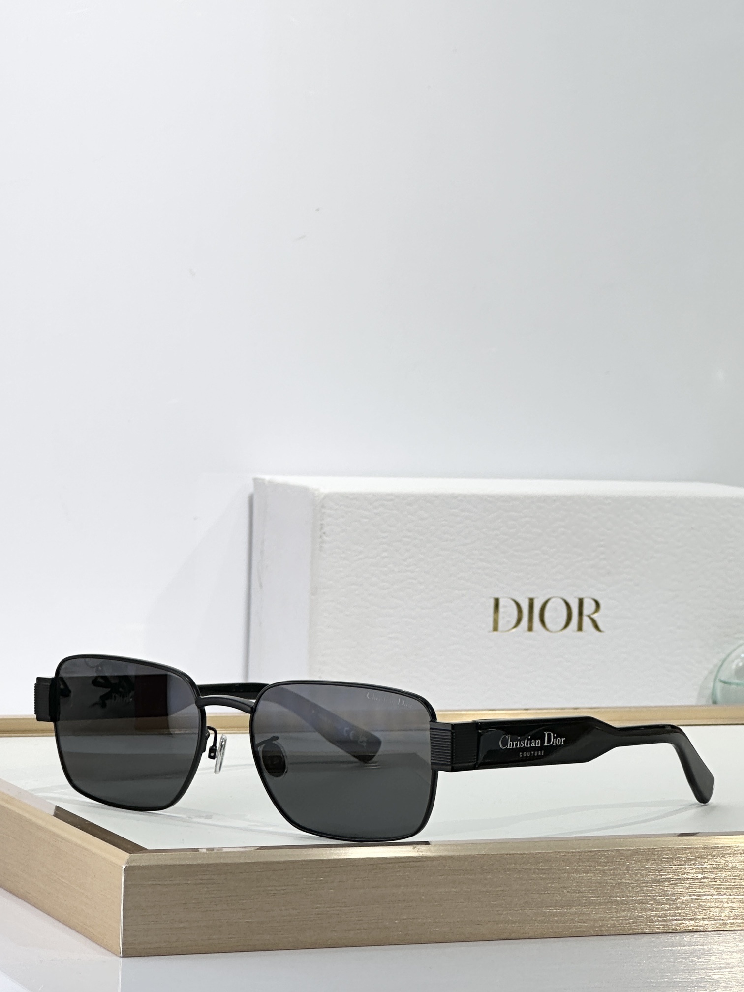rectangular Dior Black Frame Sunglasses – Dior Black Frame Rectangular