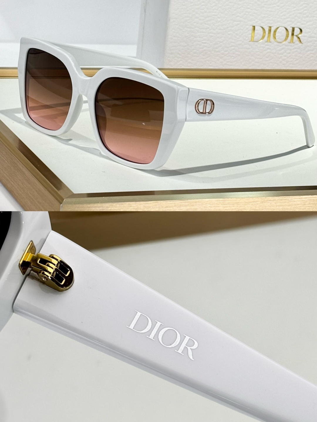 Dior Signature Oversized Square Sunglasses – Luxury Eyewear