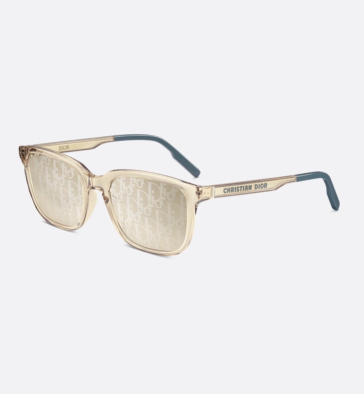 Dior Beige Acetate Signature Sunglasses – Monogram Lenses