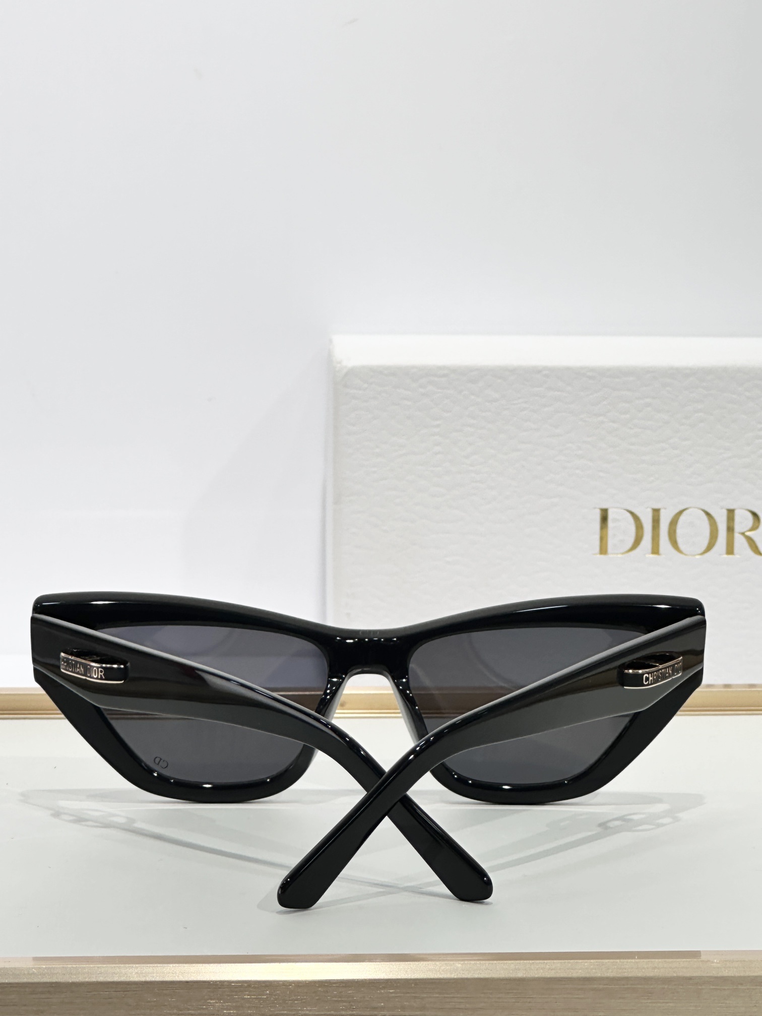 Dior CDior B6I Black Butterfly Sunglasses for Women