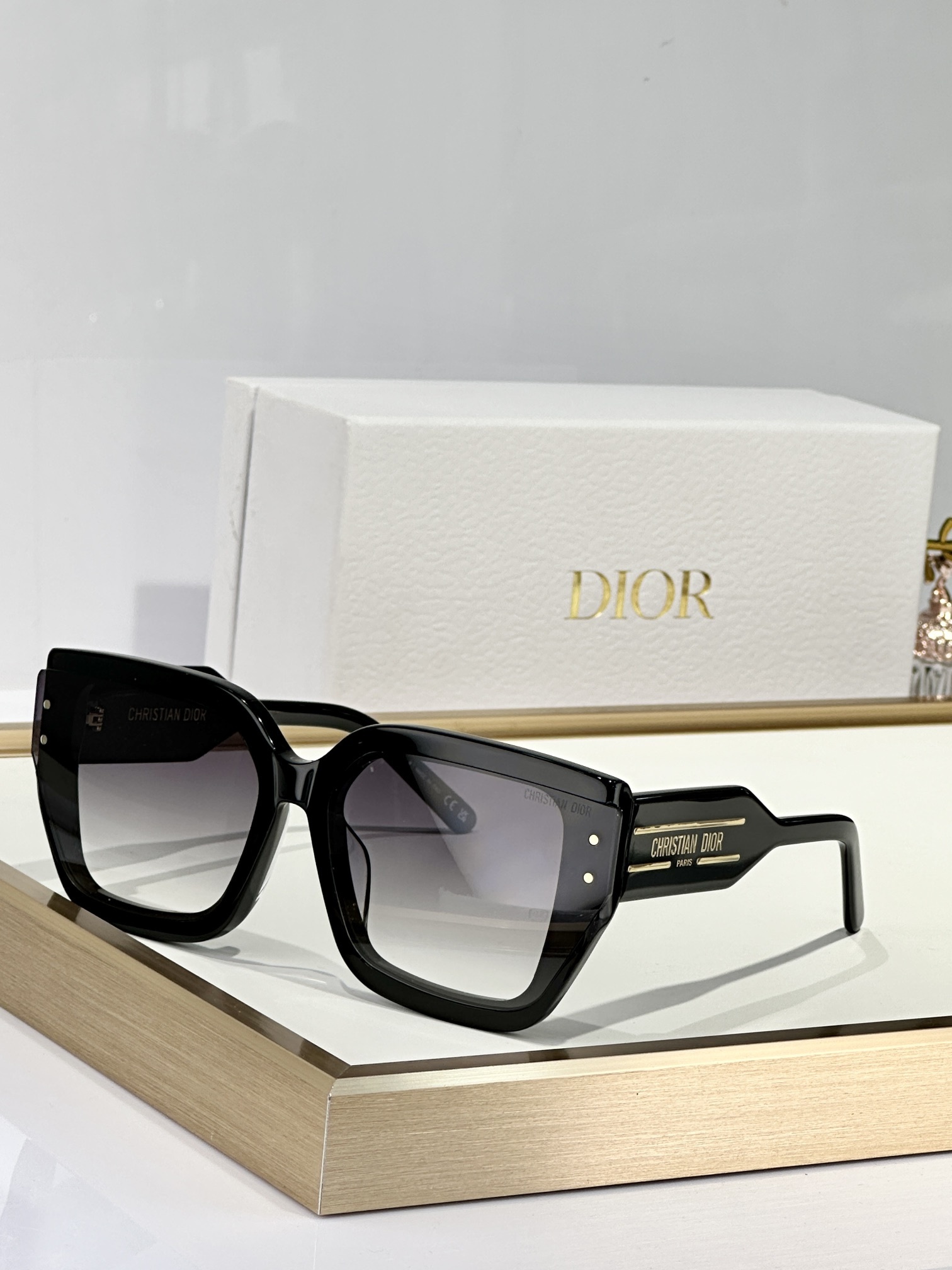 Christian Dior Oversized Square Sunglasses – Luxury Women’s Eyewear