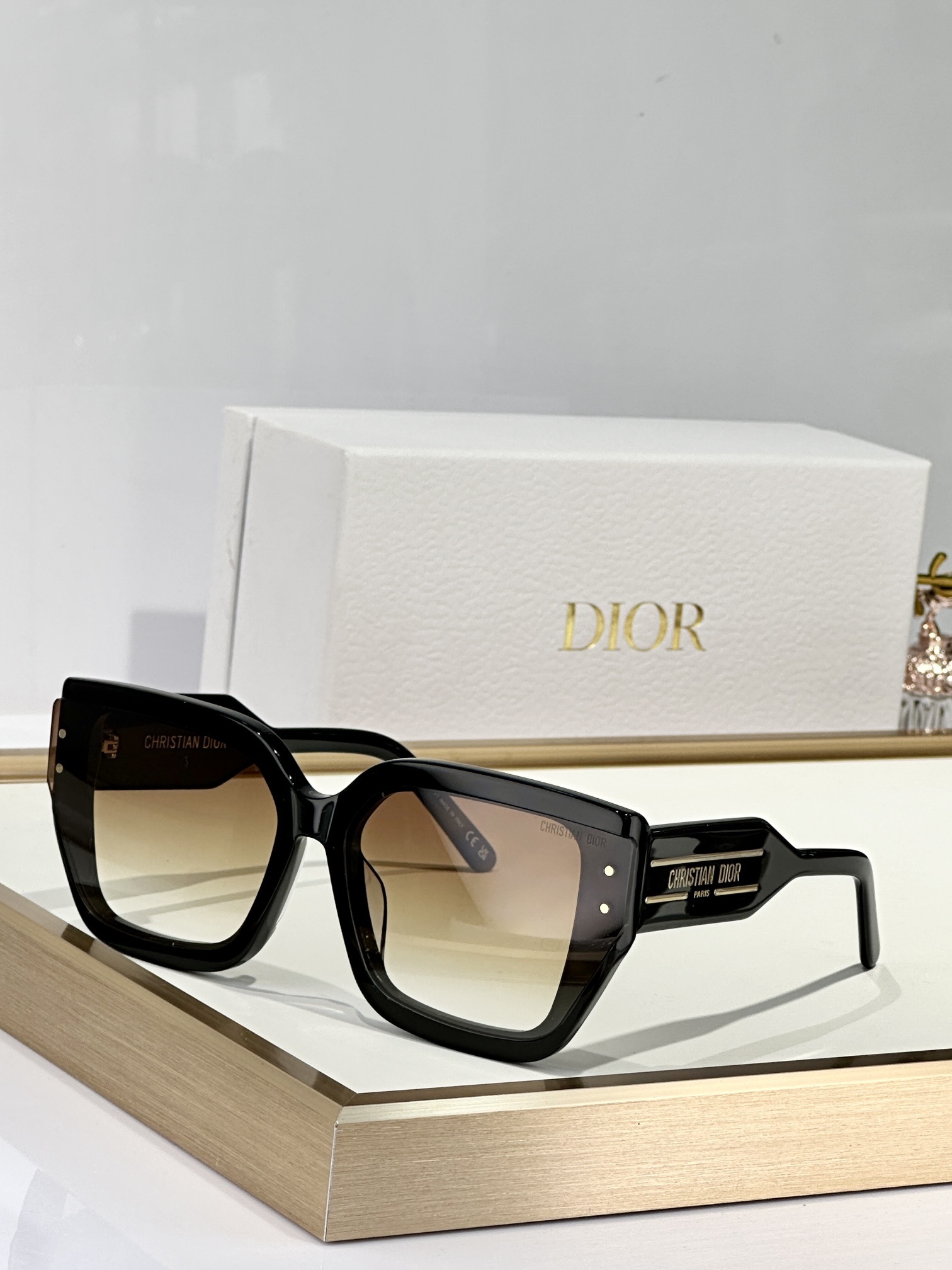 Christian Dior Oversized Square Sunglasses – Luxury Women’s Eyewear