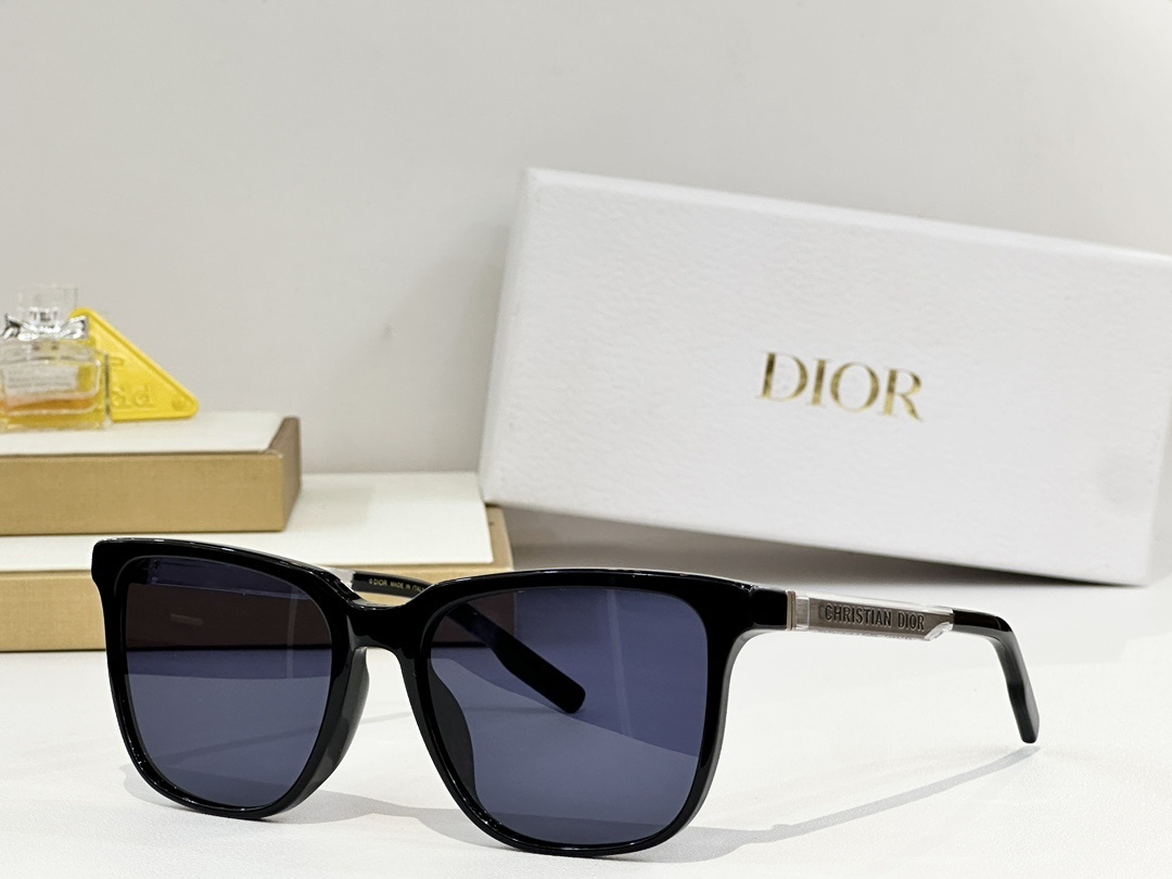 Christian Dior Square Sunglasses – Luxury Transparent Eyewear