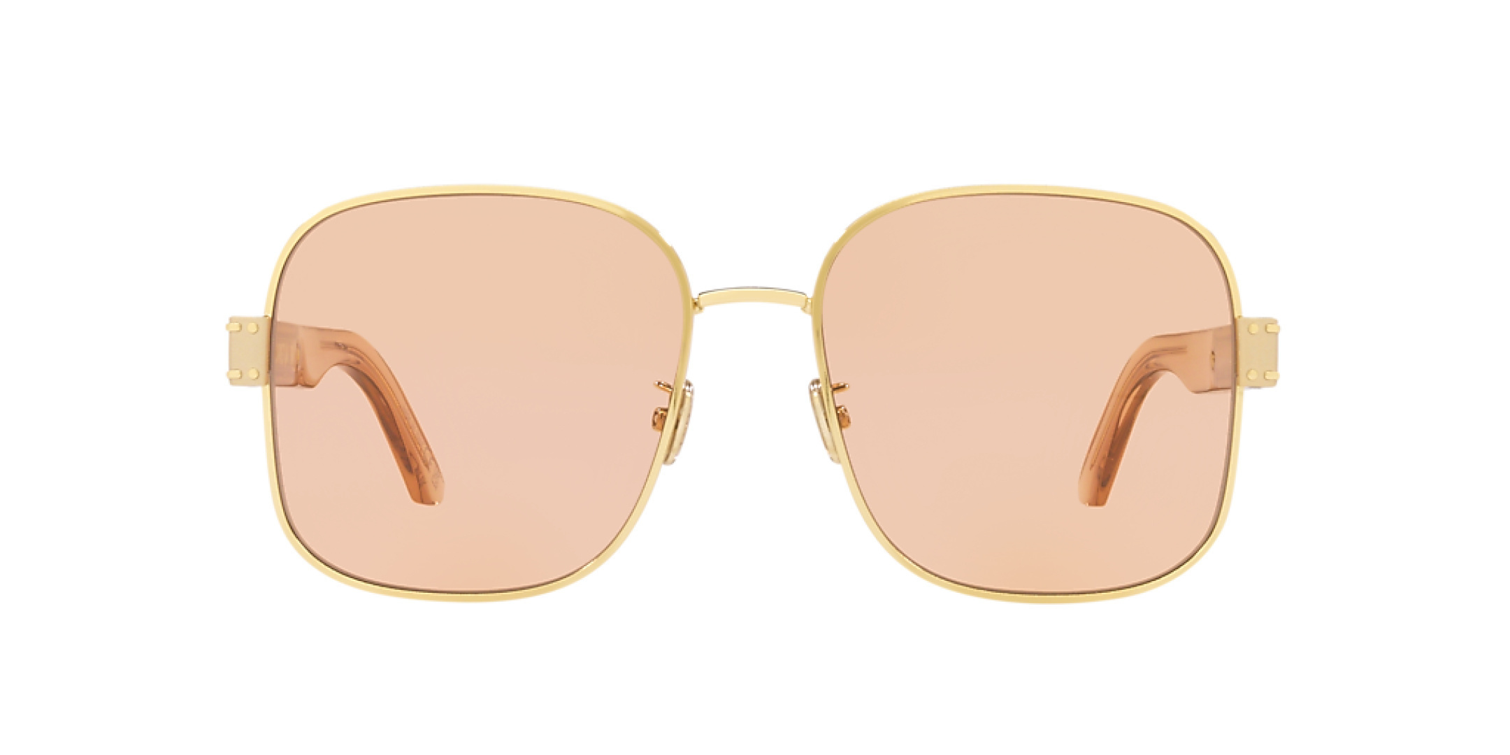 Luxury Square Oversized Sunglasses for Women – Chic Gold Frame