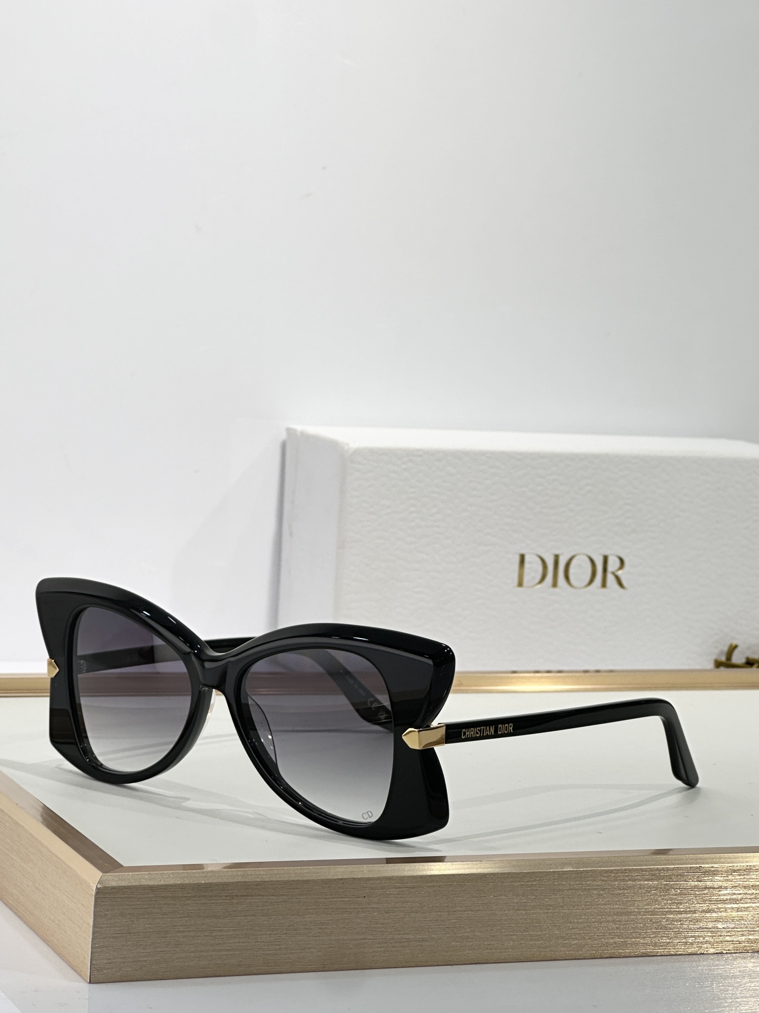 Christian Dior Luxury Cat-Eye Sunglasses for Women