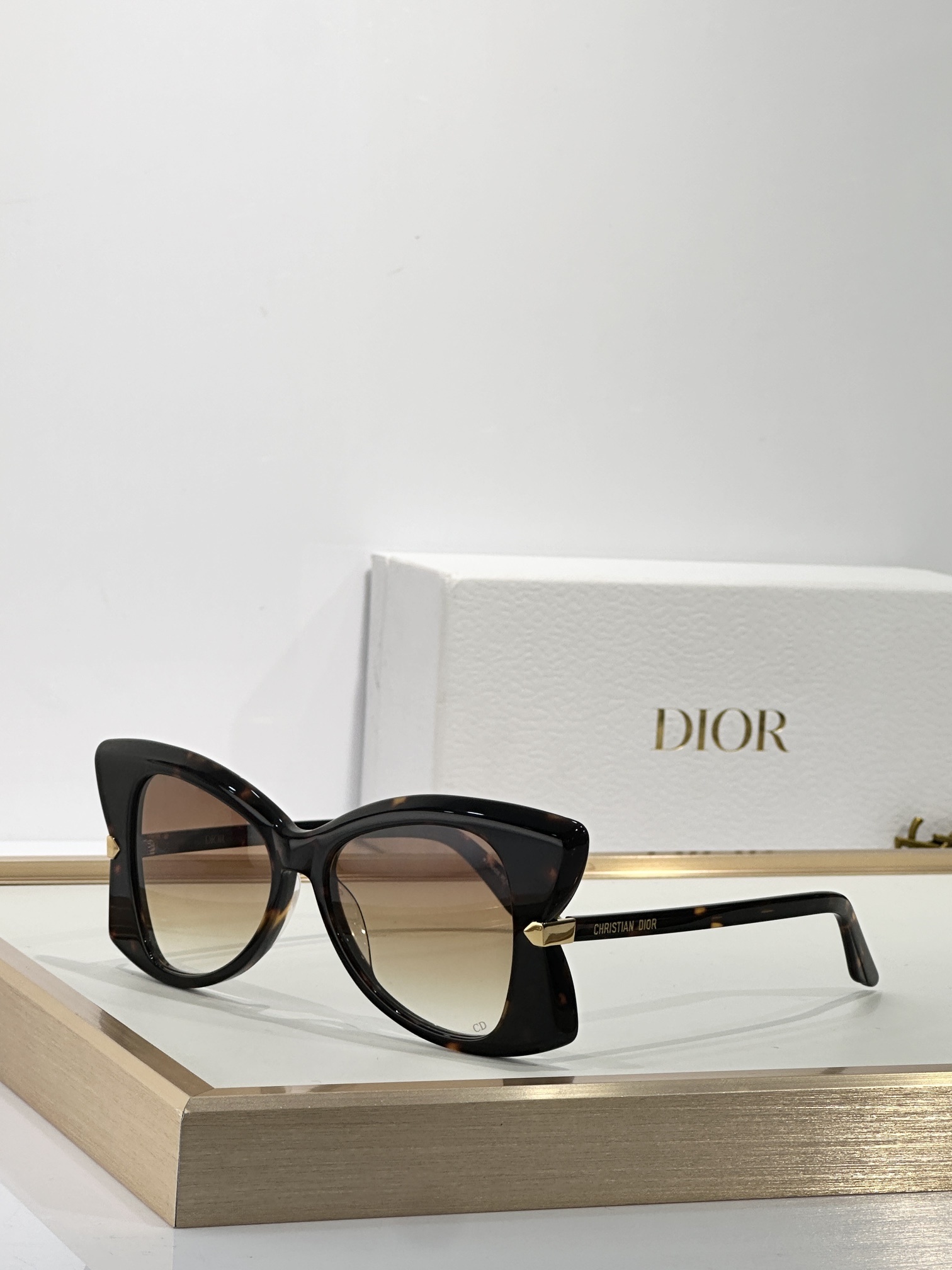 Christian Dior Luxury Cat-Eye Sunglasses for Women
