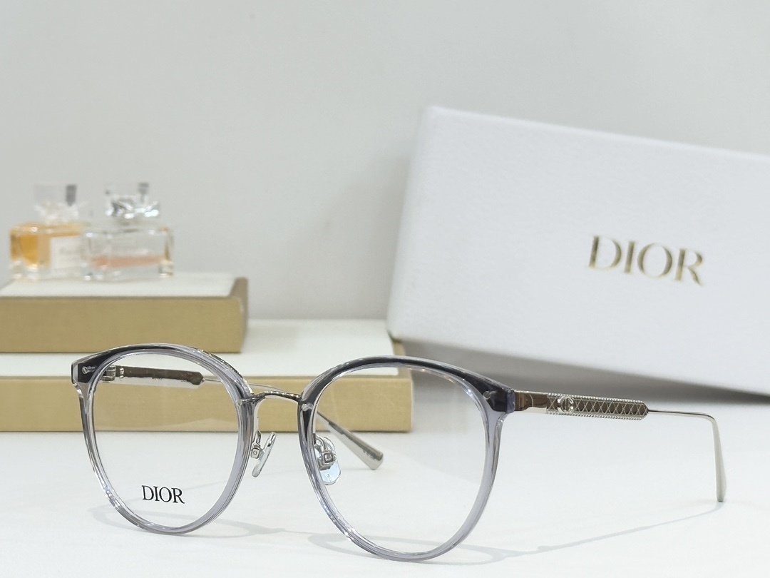 Dior Luxury Round Optical Frames – Elegant Designer Eyewear