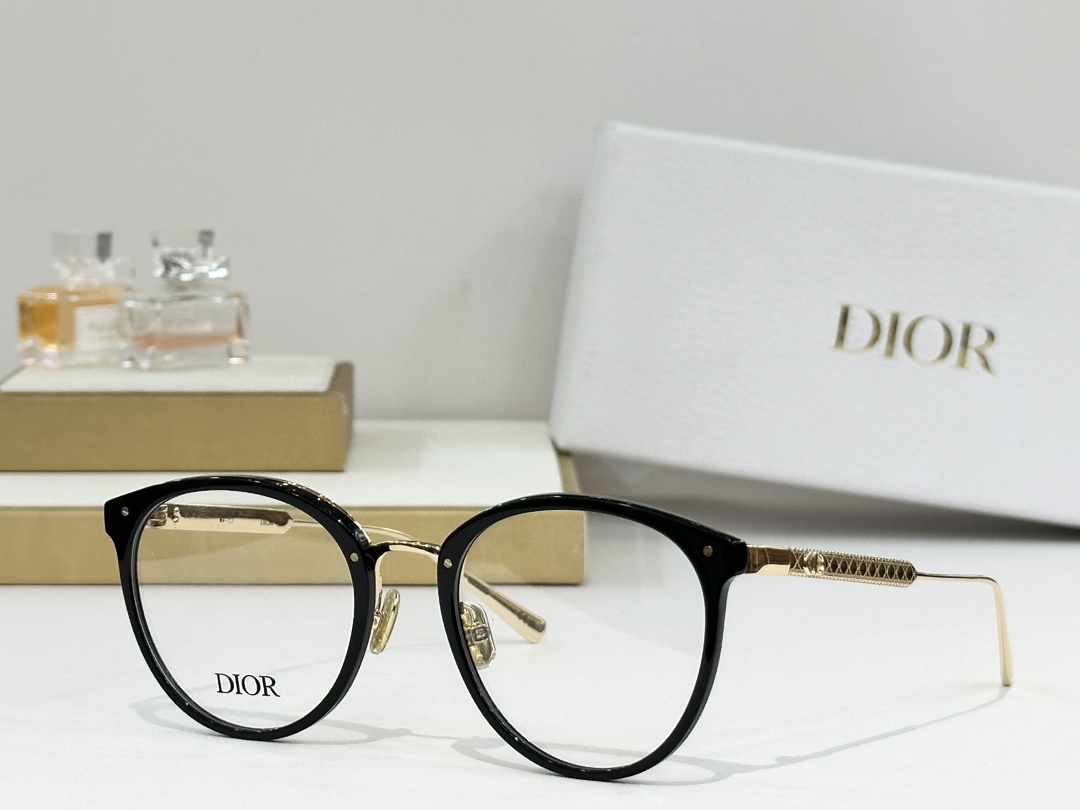 Dior Luxury Round Optical Frames – Elegant Designer Eyewear