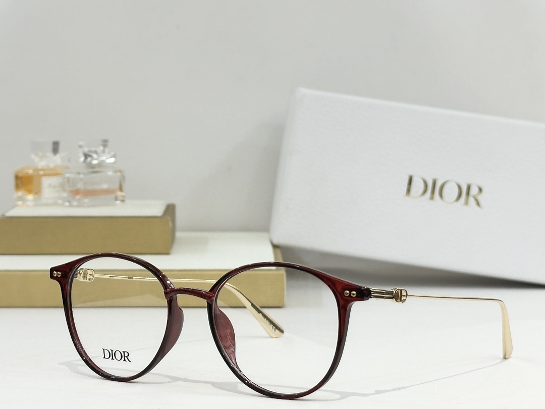 Dior Luxury Round Optical Frames – Elegant Designer Eyewear