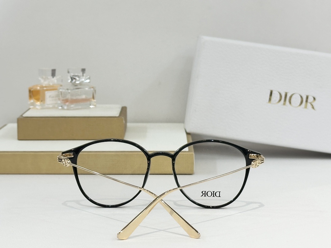 Dior Luxury Round Optical Frames – Elegant Designer Eyewear