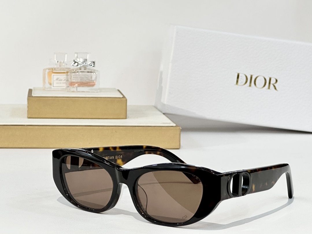 Dior CD Signature Oval Sunglasses – Luxury Designer Eyewear