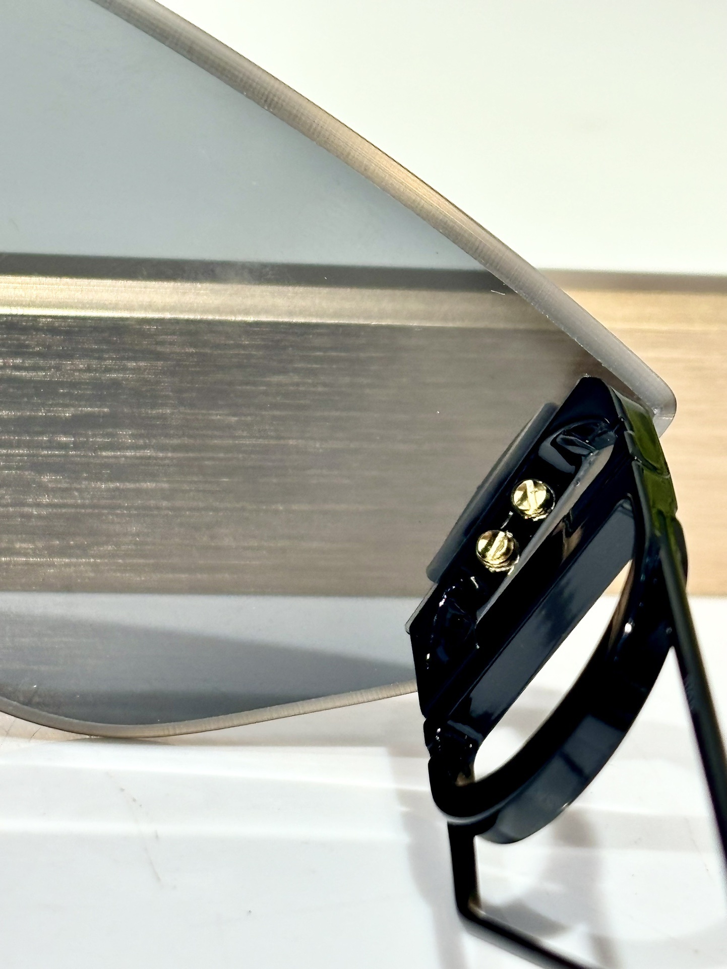 Dior Signature Butterfly Sunglasses – Elegant Black & Gold