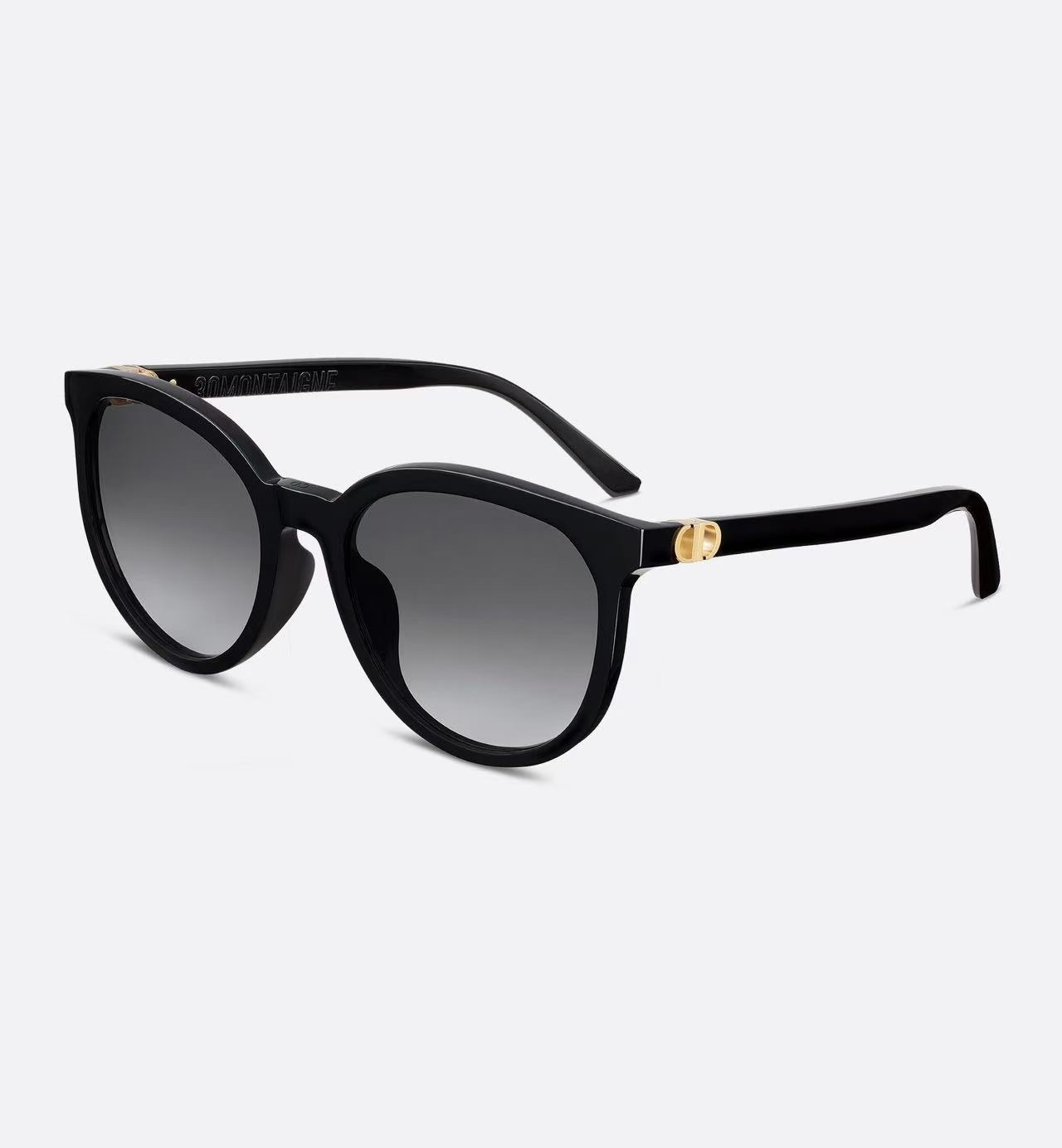 grey Dior Black Acetate Cat-Eye Sunglasses – Dior Black Acetate