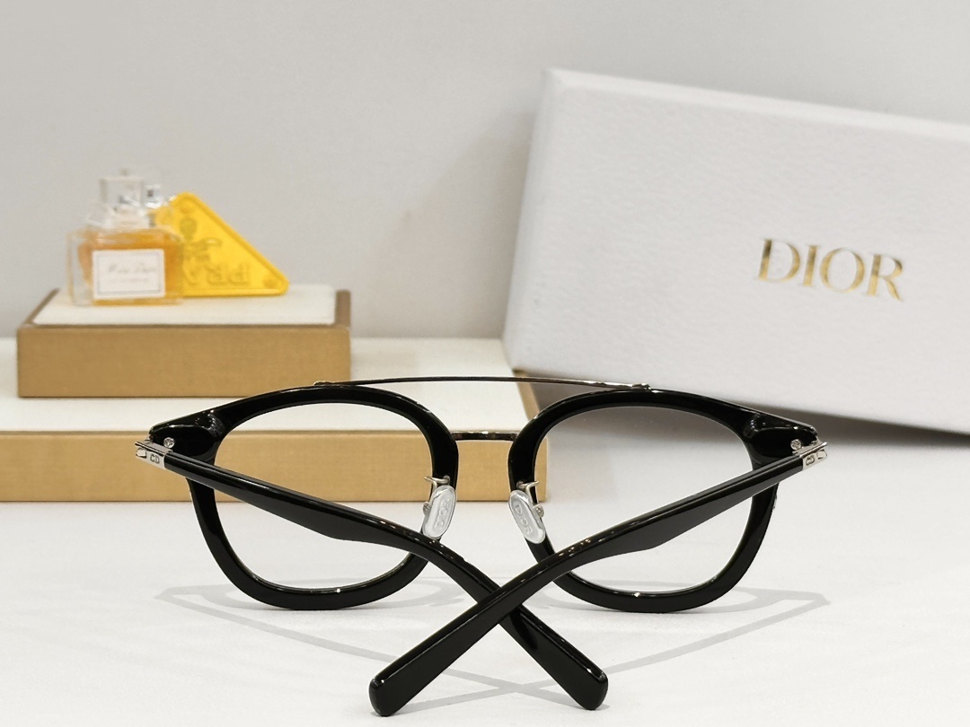 Dior Luxury Square Sunglasses – Designer Double Bridge Eyewear