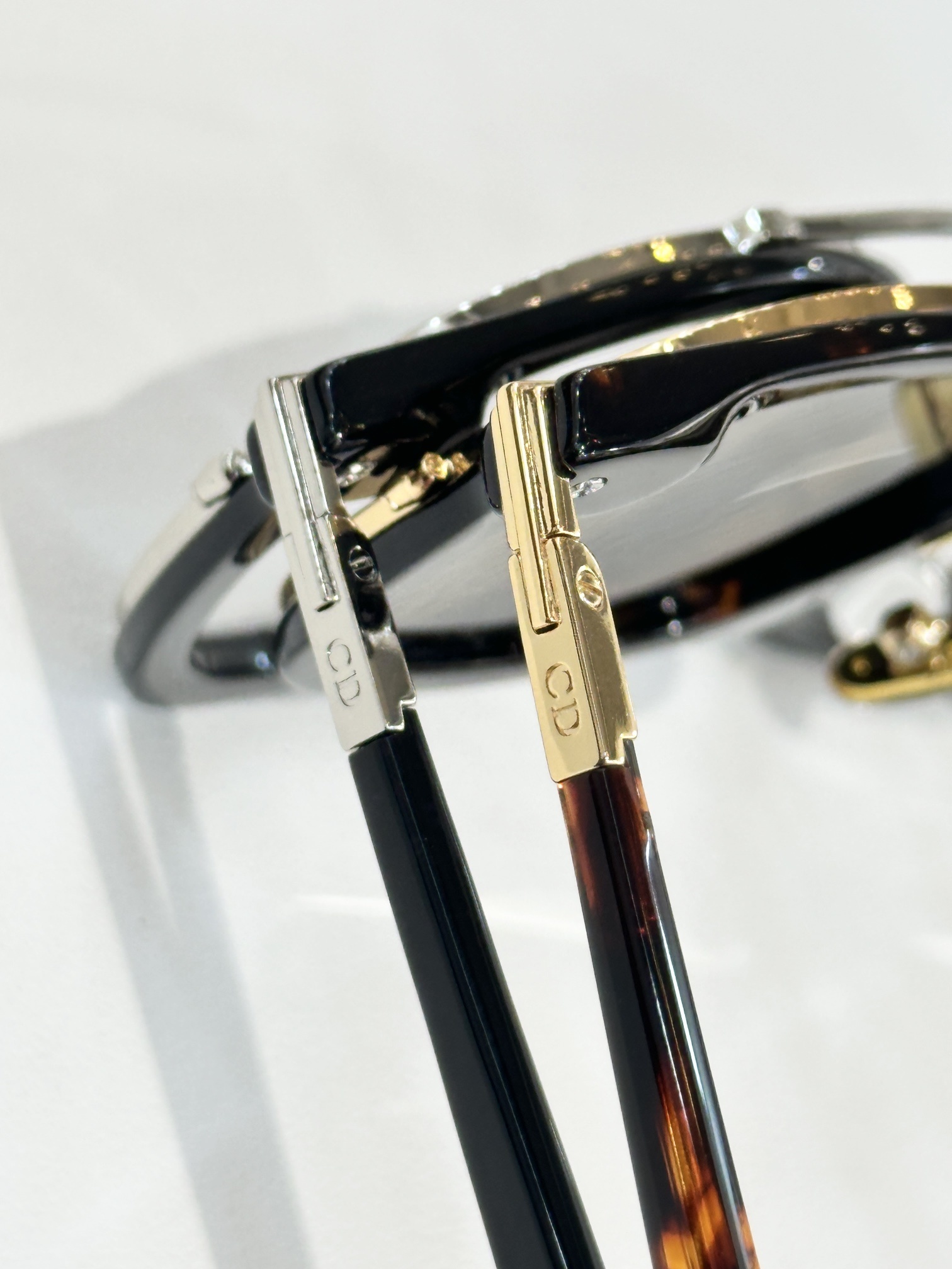 Dior Luxury Square Sunglasses – Designer Double Bridge Eyewear