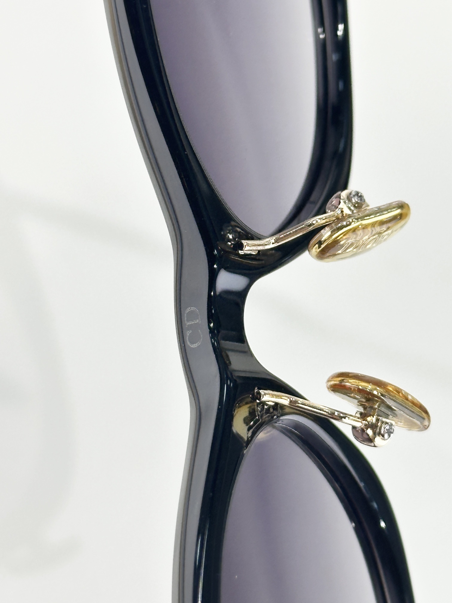 DiorButterfly S2I Black Rectangular Sunglasses for Women