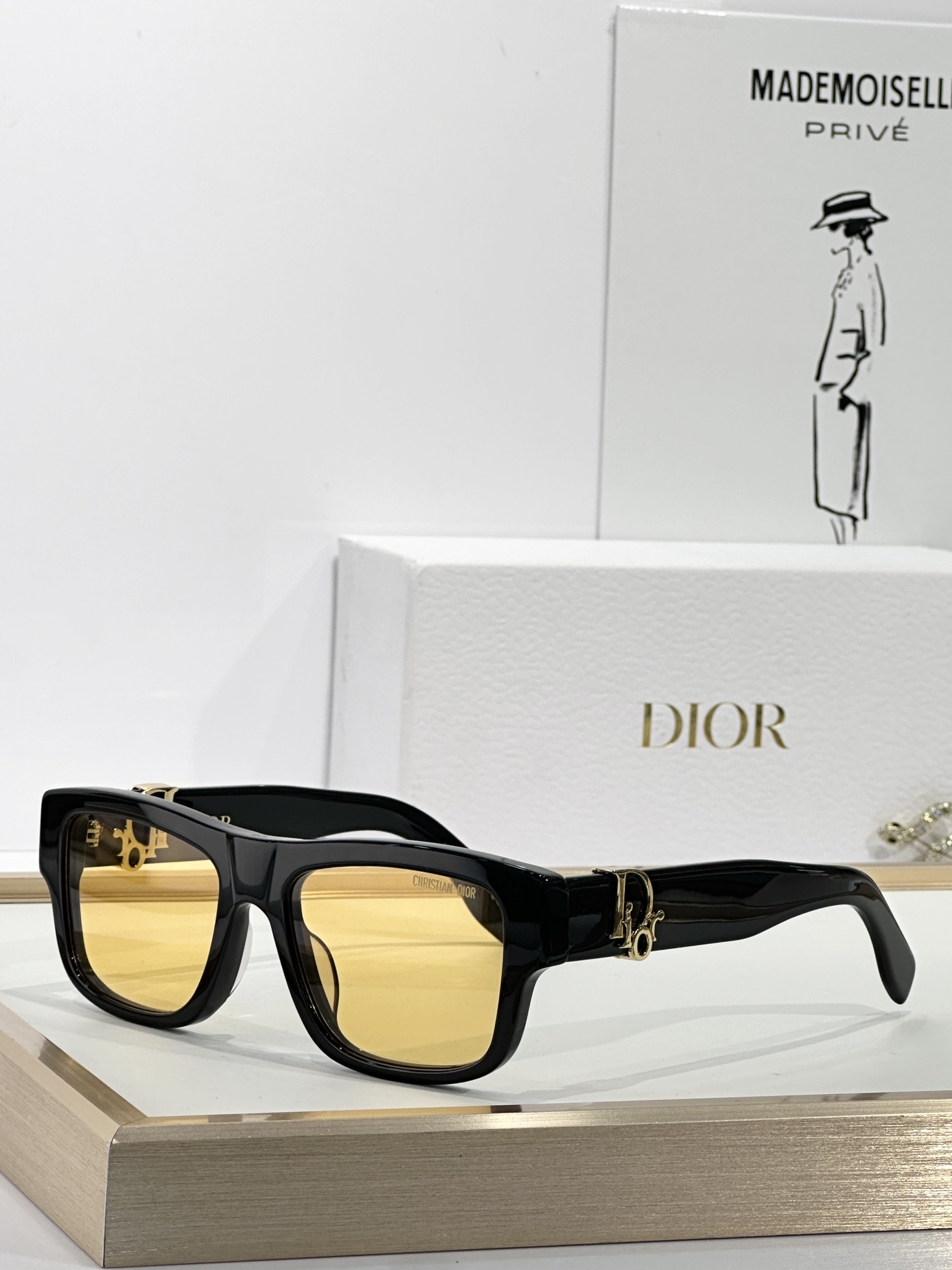 Dior Square Sunglasses – Luxury CD Logo Designer Frames