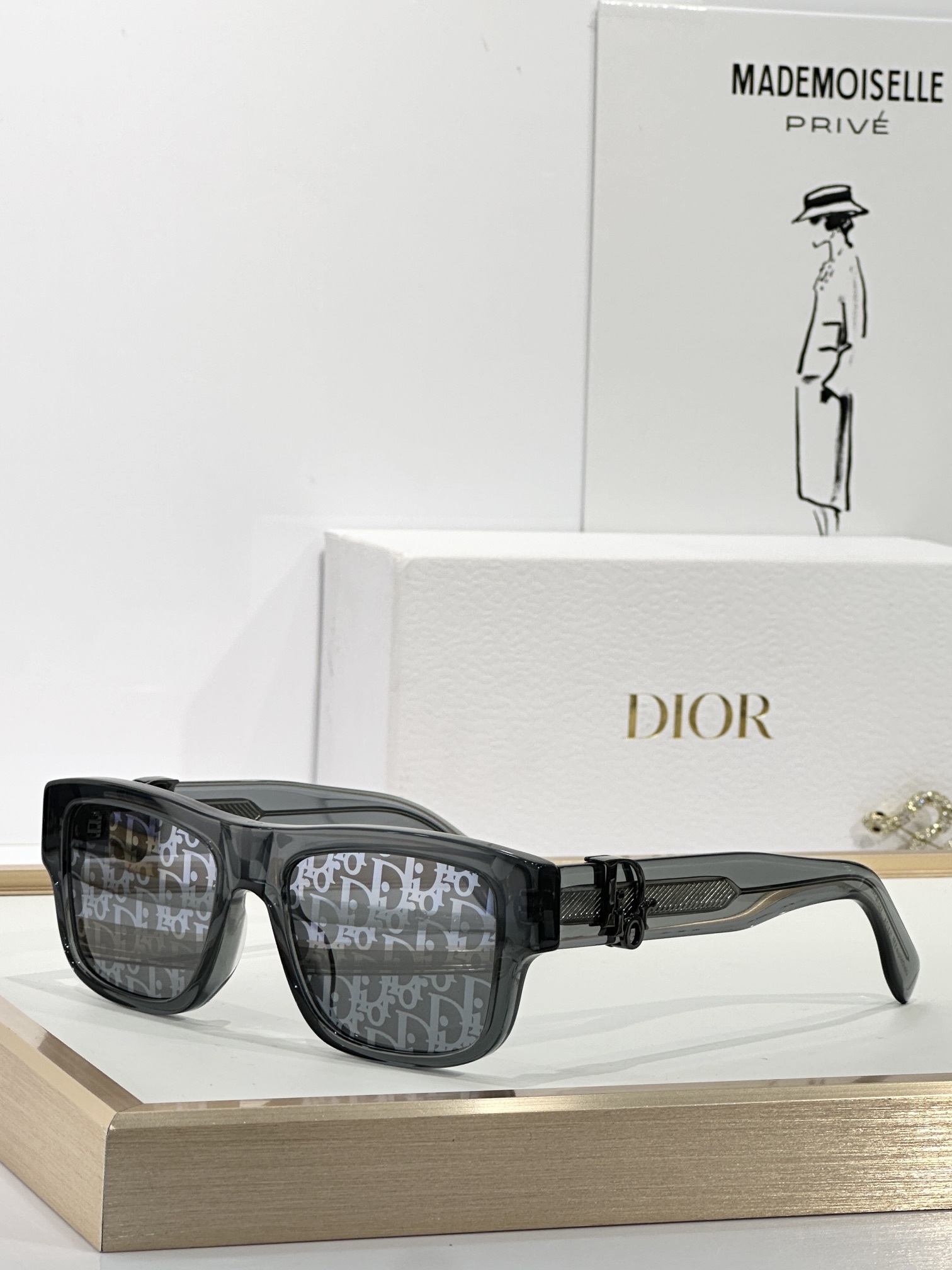 Dior Square Sunglasses – Luxury CD Logo Designer Frames