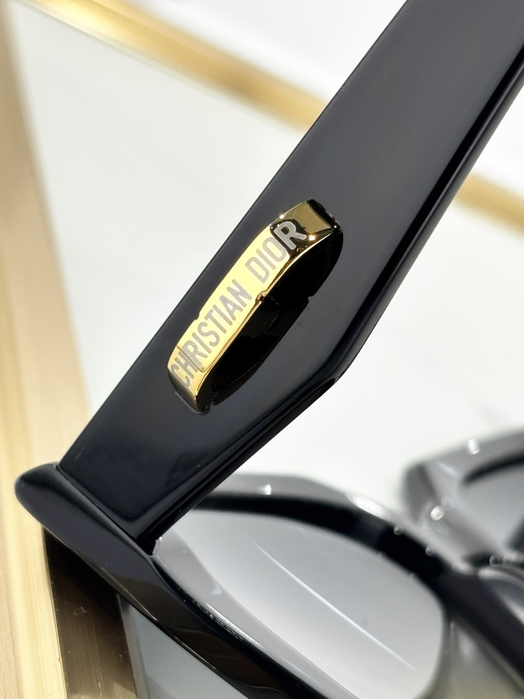 Dior Signature Oversized Black Sunglasses with Gradient Lenses