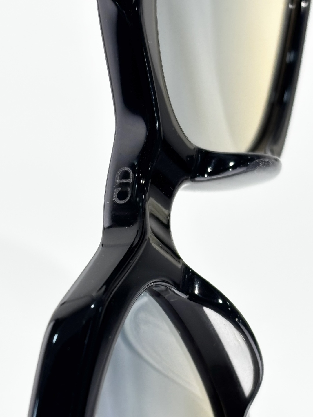Dior Signature Oversized Black Sunglasses with Gradient Lenses