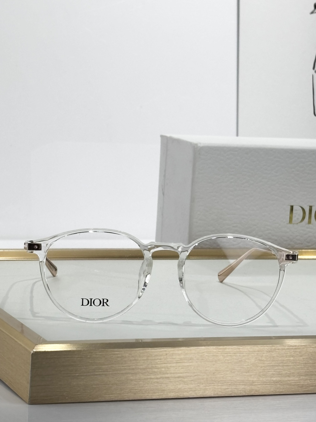 Dior Round Acetate Eyeglasses – Luxury Designer Optical Frames
