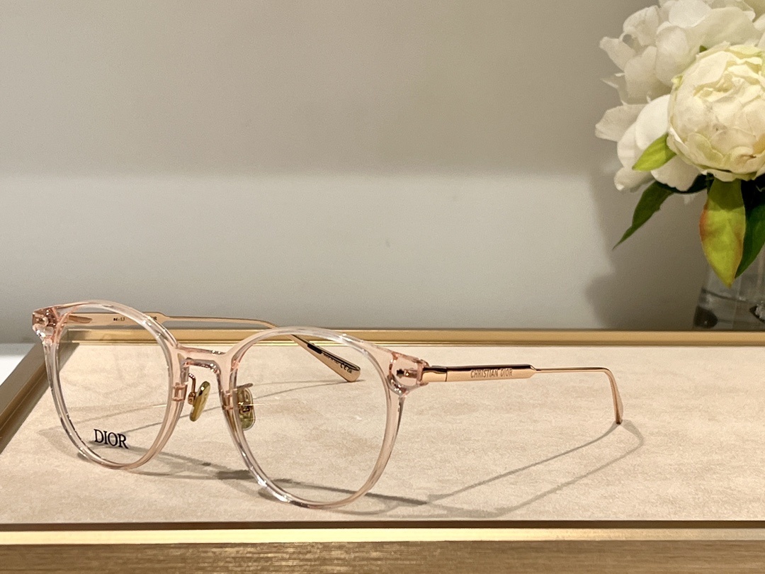 Christian Dior Luxury Round Optical Glasses – Elegant Eyewear