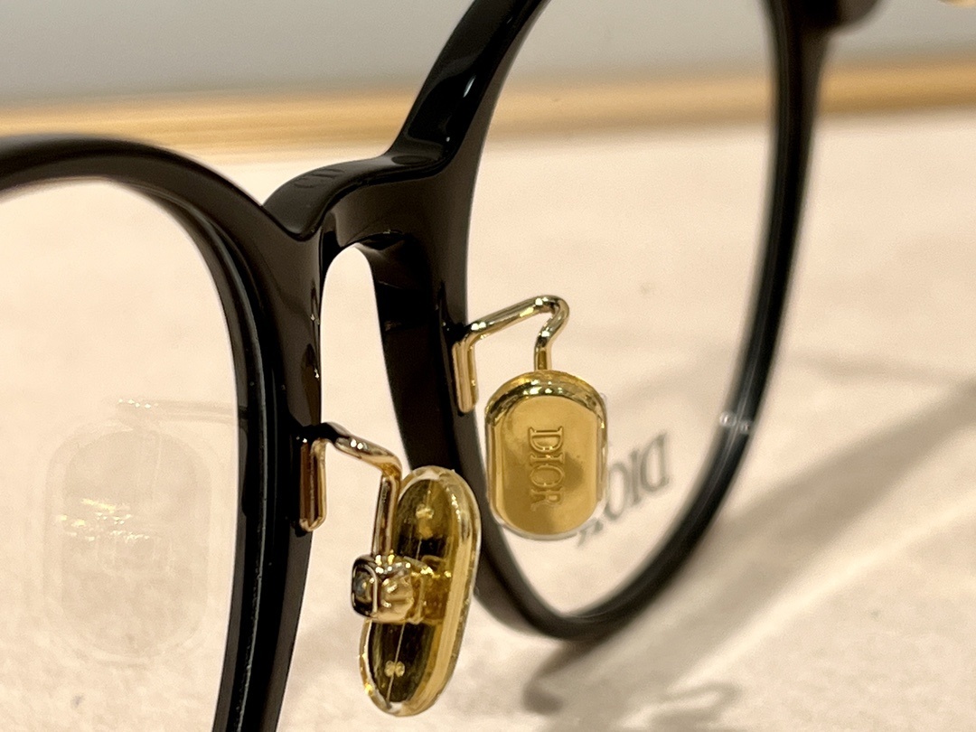 Christian Dior Luxury Round Optical Glasses – Elegant Eyewear