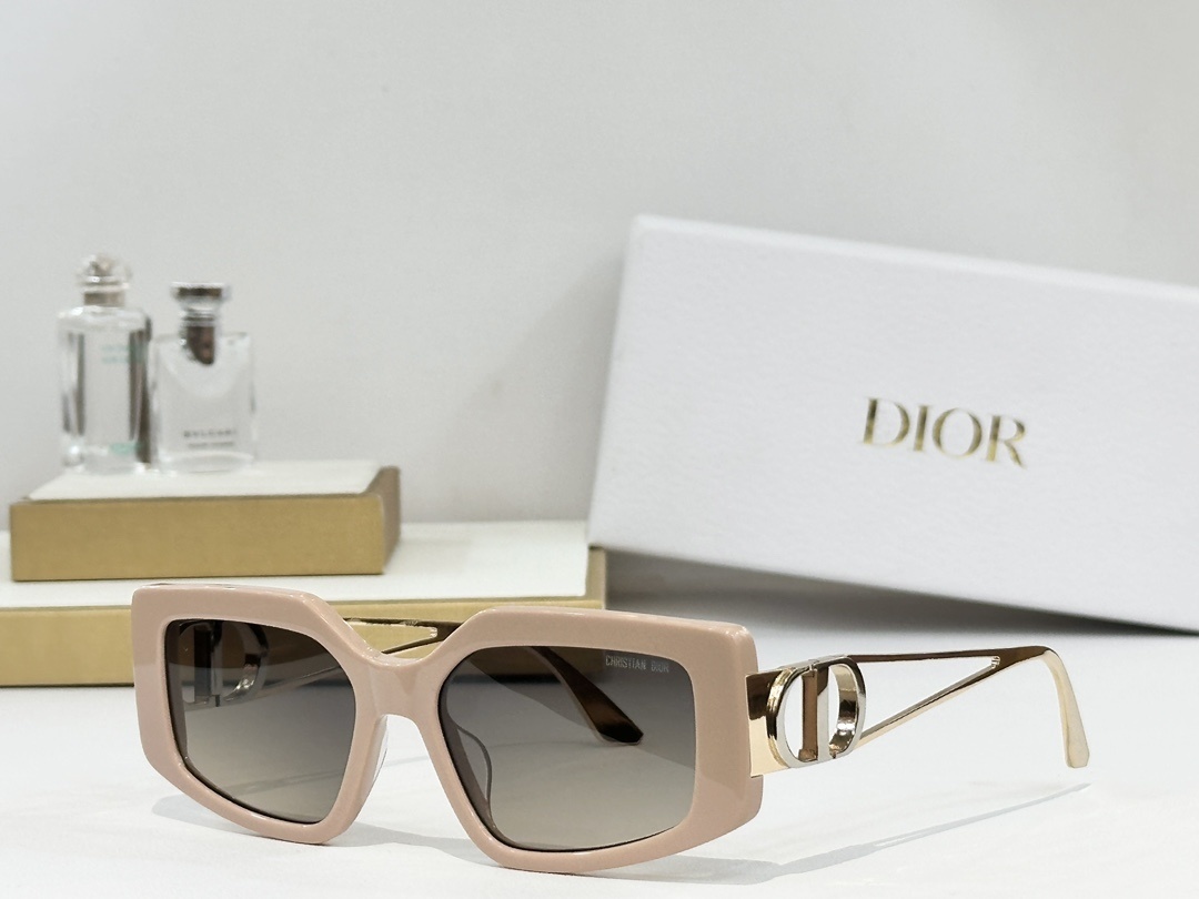 Christian Dior Luxury CD Logo Square Sunglasses for Women