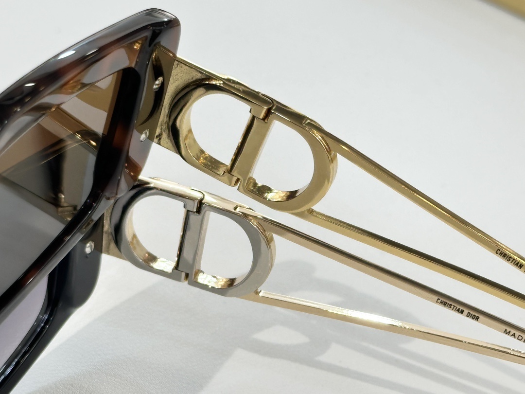 Christian Dior Luxury CD Logo Square Sunglasses for Women