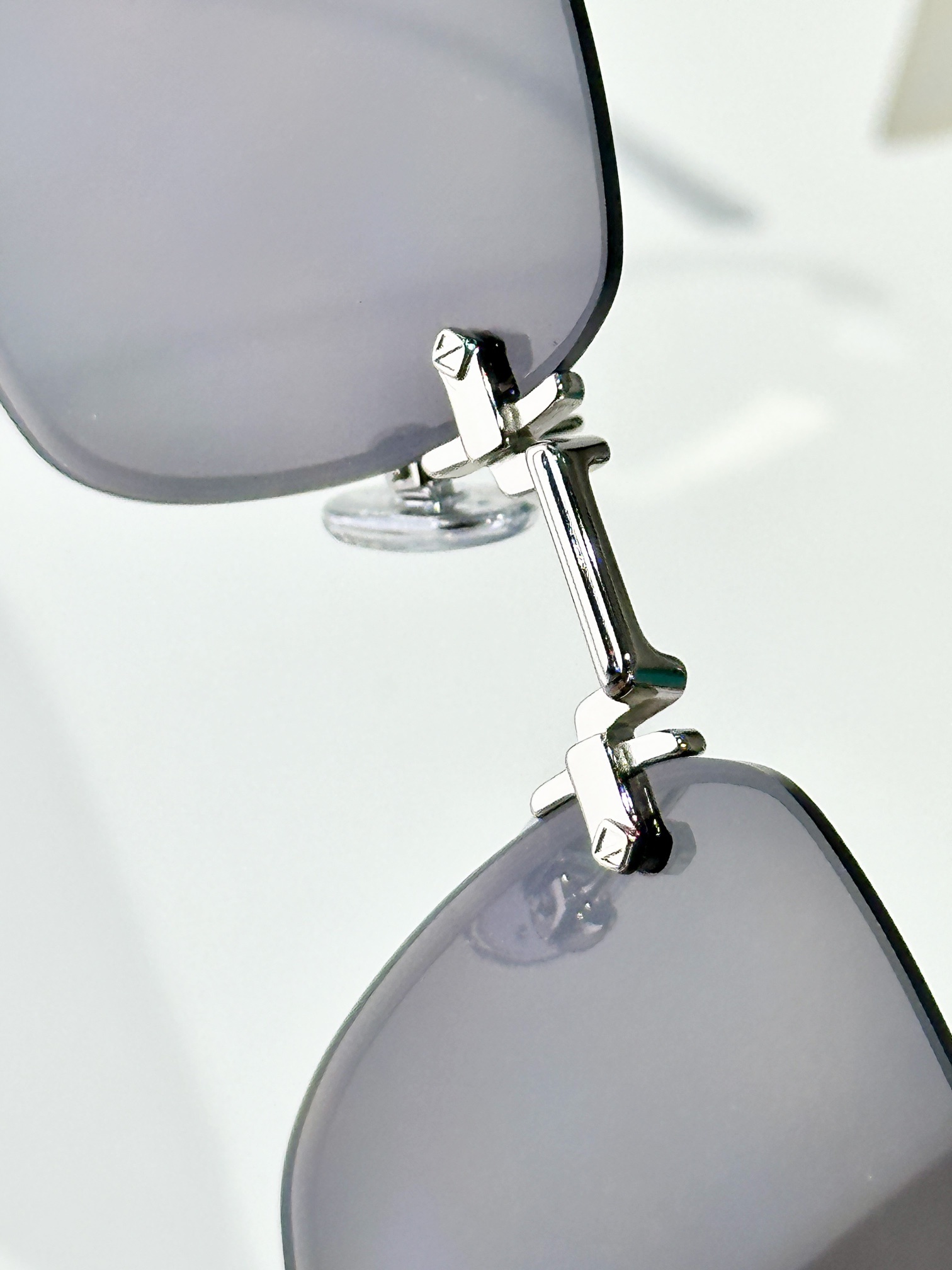 Dior CD Diamond S11U Gray Rectangular Sunglasses