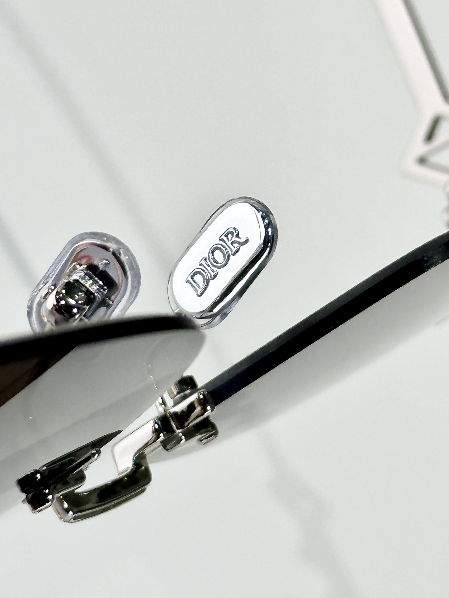 Dior CD Diamond S11U Gray Rectangular Sunglasses