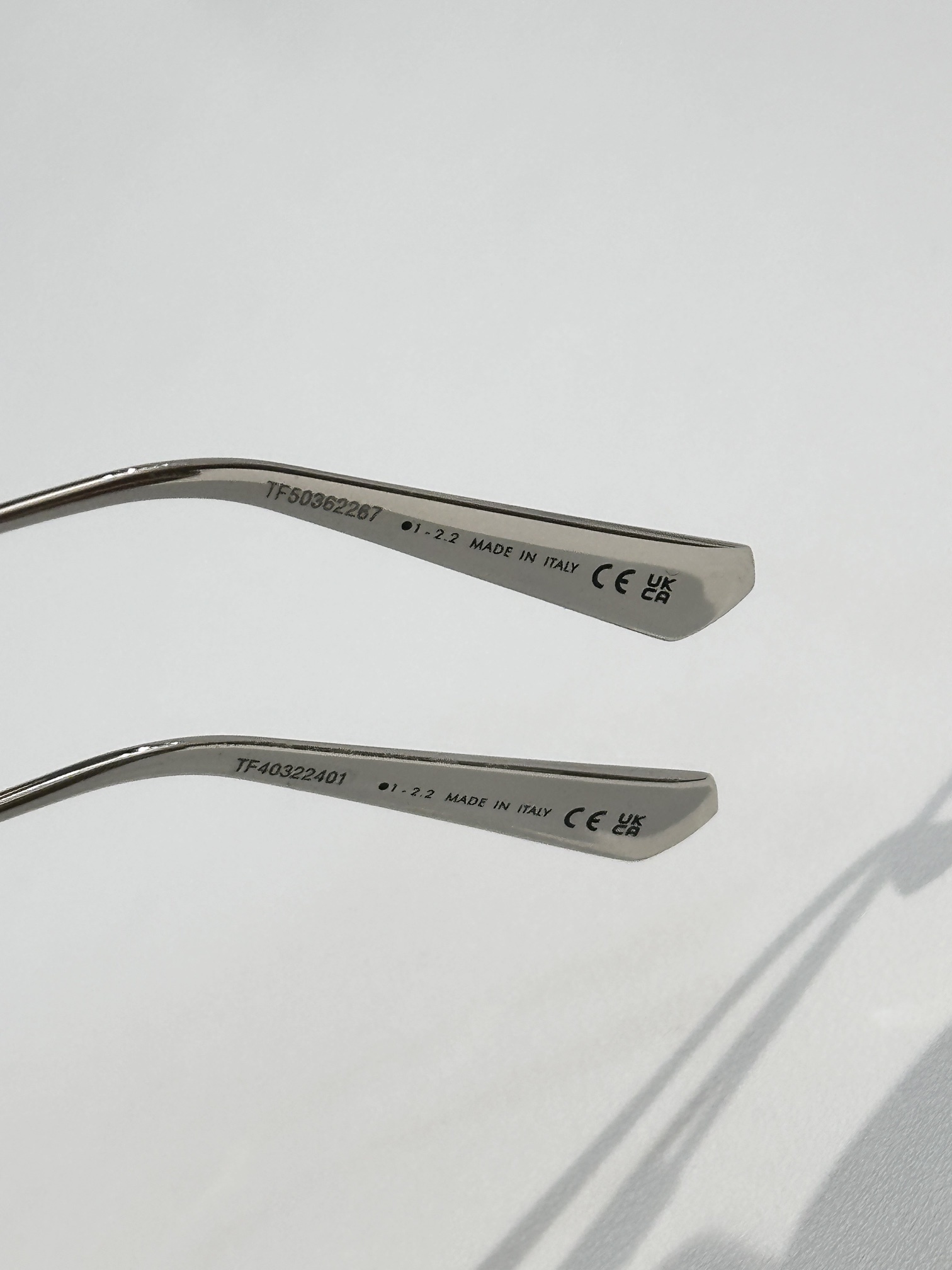 Luxury Oversized Square Rimless Sunglasses with Iconic CD Logo