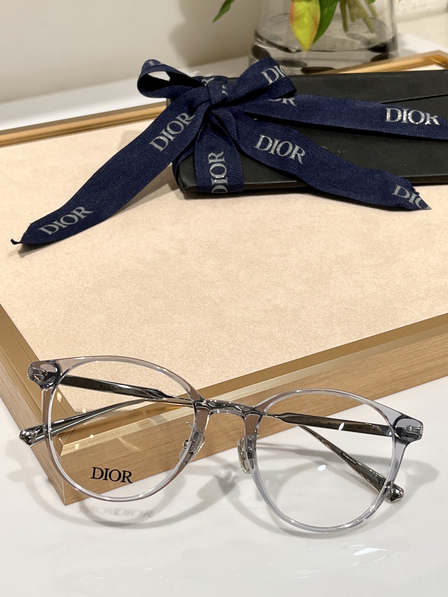 Dior Luxury Round Eyeglasses – Elegant Designer Optical Frames