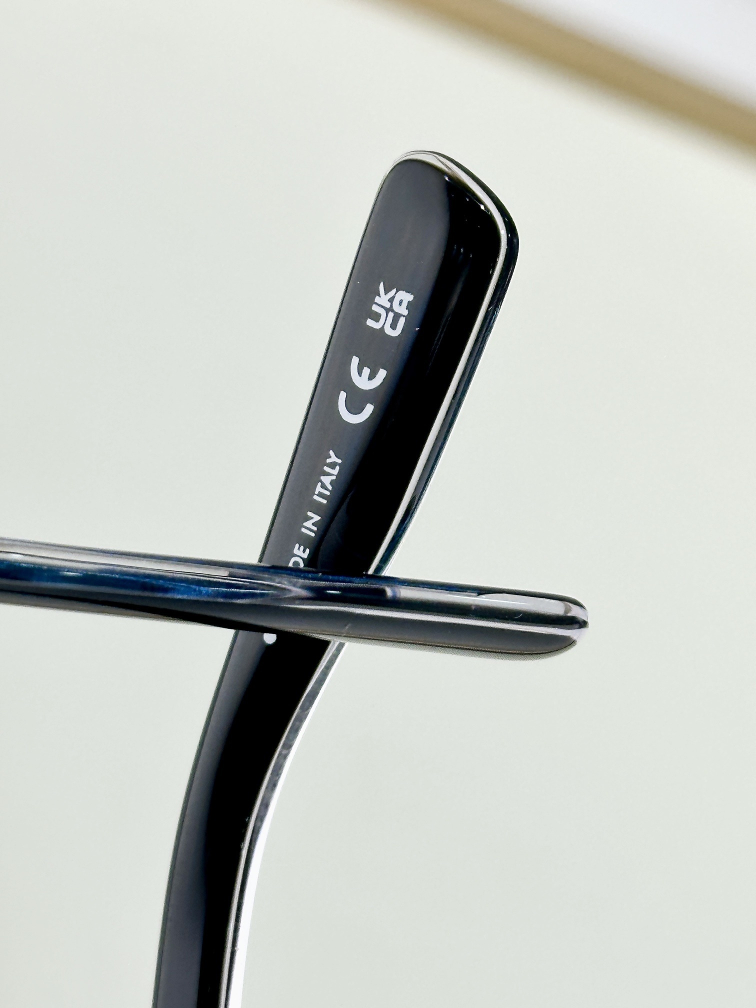 Christian Dior Label S2U Gray Rectangular Sunglasses