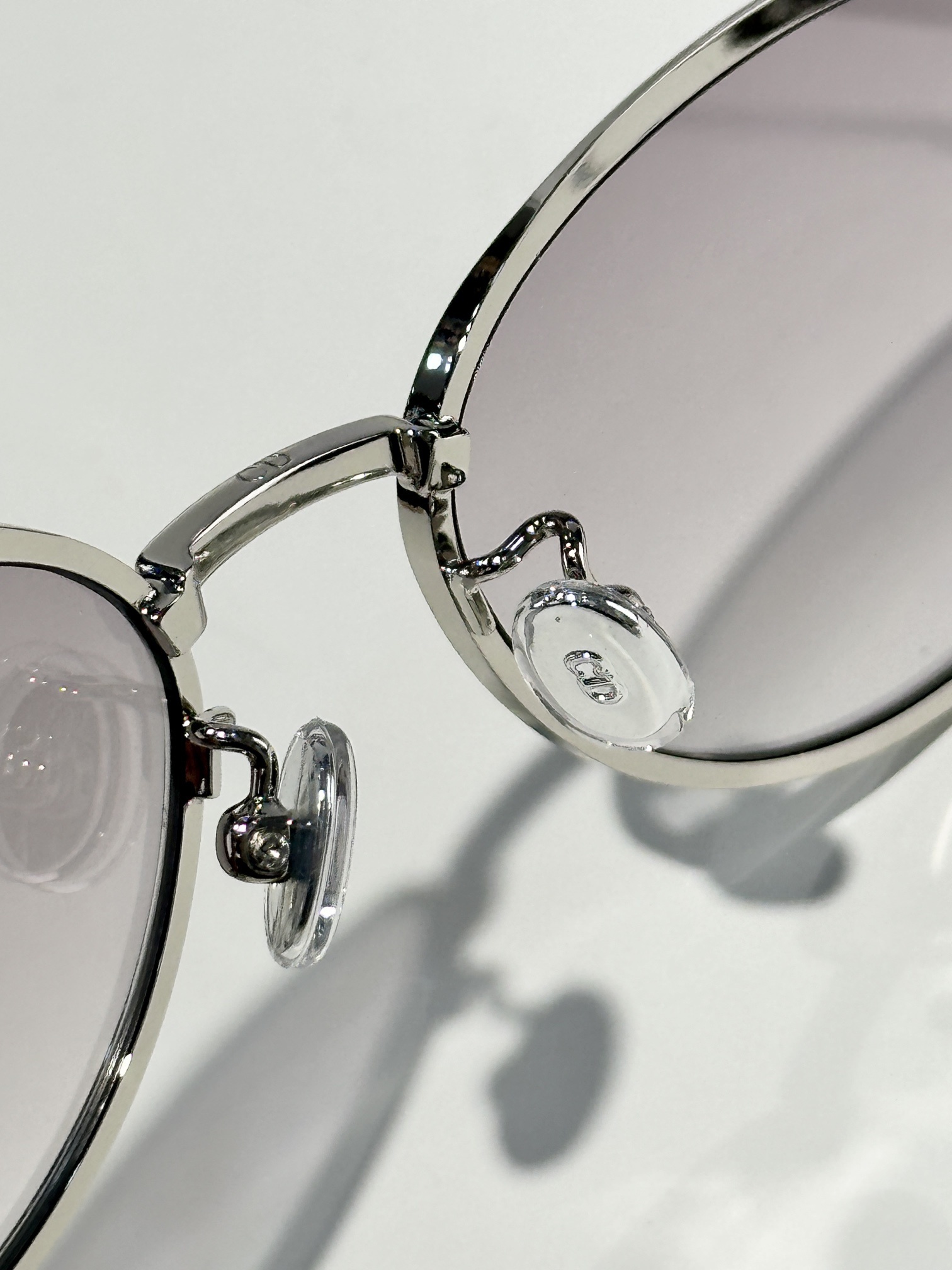 Dior DiorCannage R1U Gradient Glacier Blue Oval Sunglasses