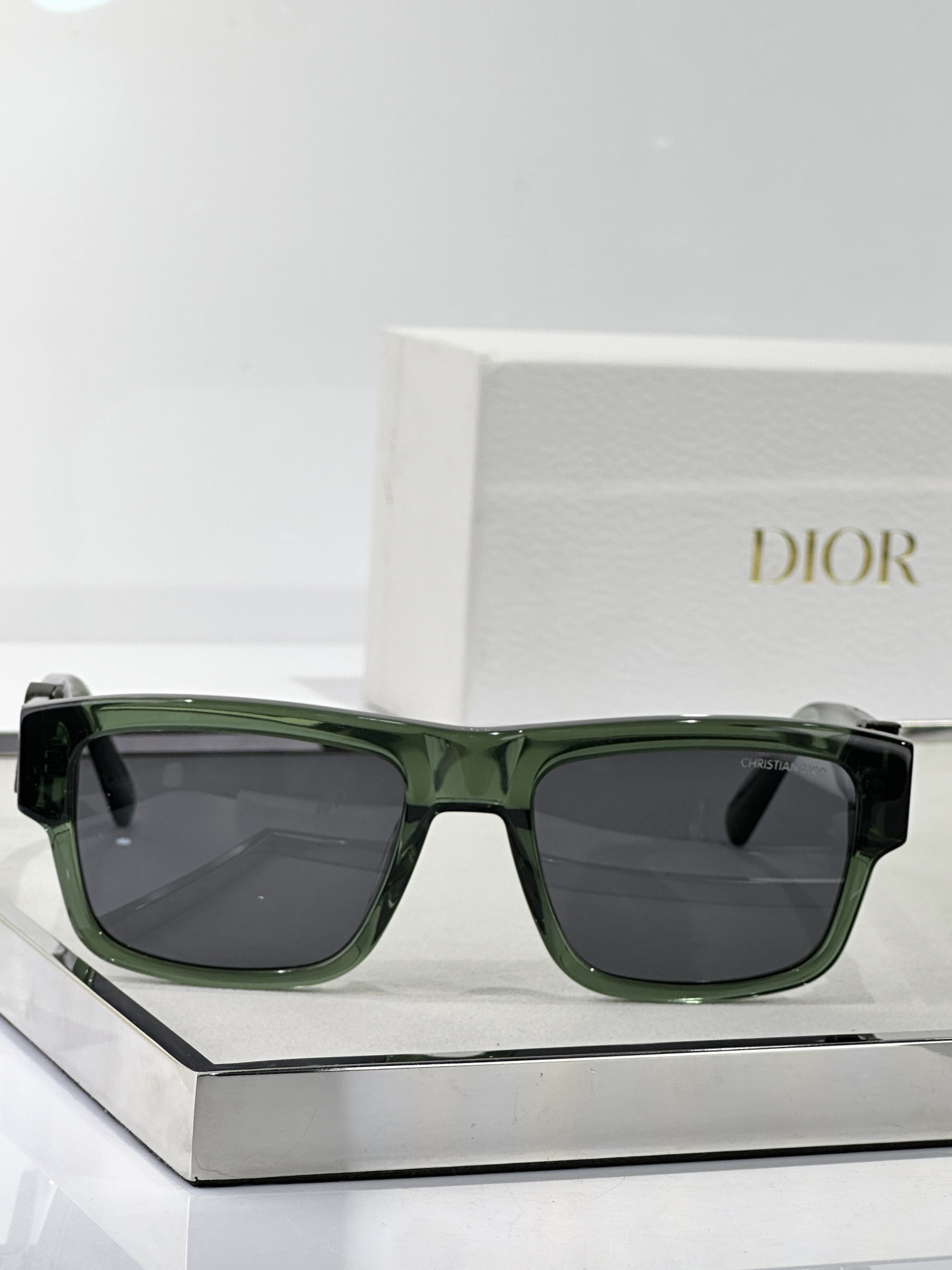 Christian Dior Luxury Rectangular Sunglasses for Men & Women