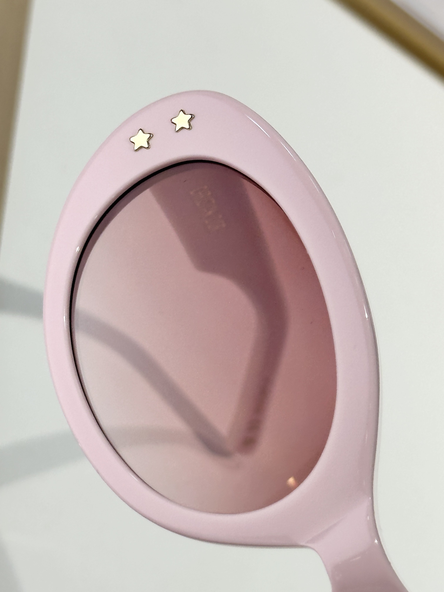 DiorPacific B4F Pink Oval Sunglasses – Luxury Designer Eyewear