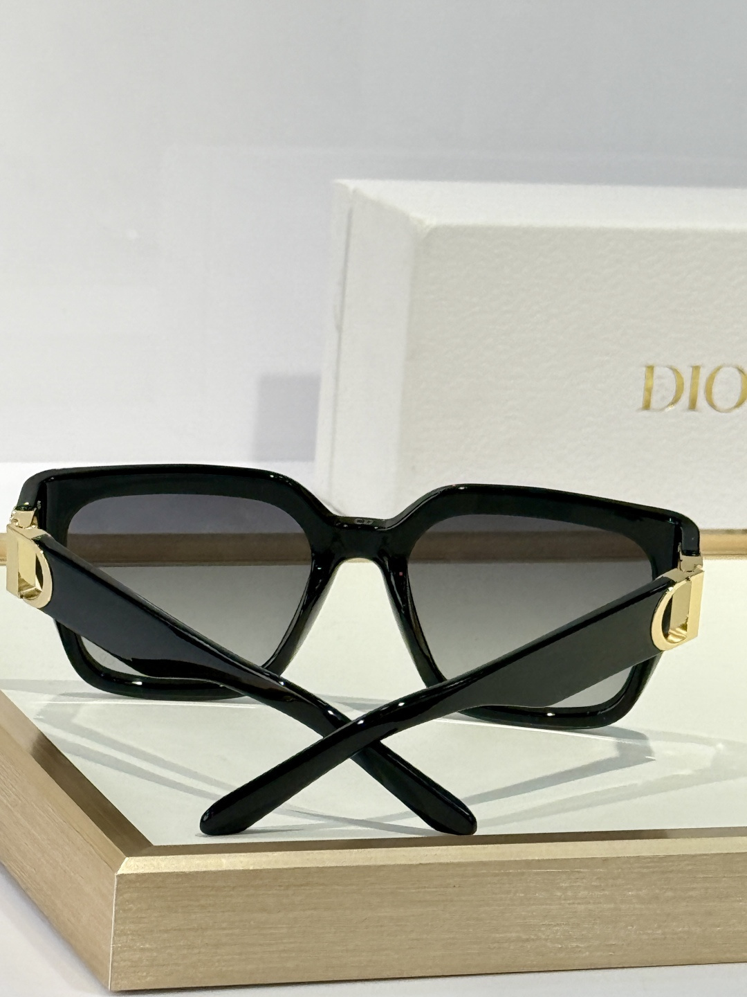 Christian Dior Oversized Square Sunglasses in Black