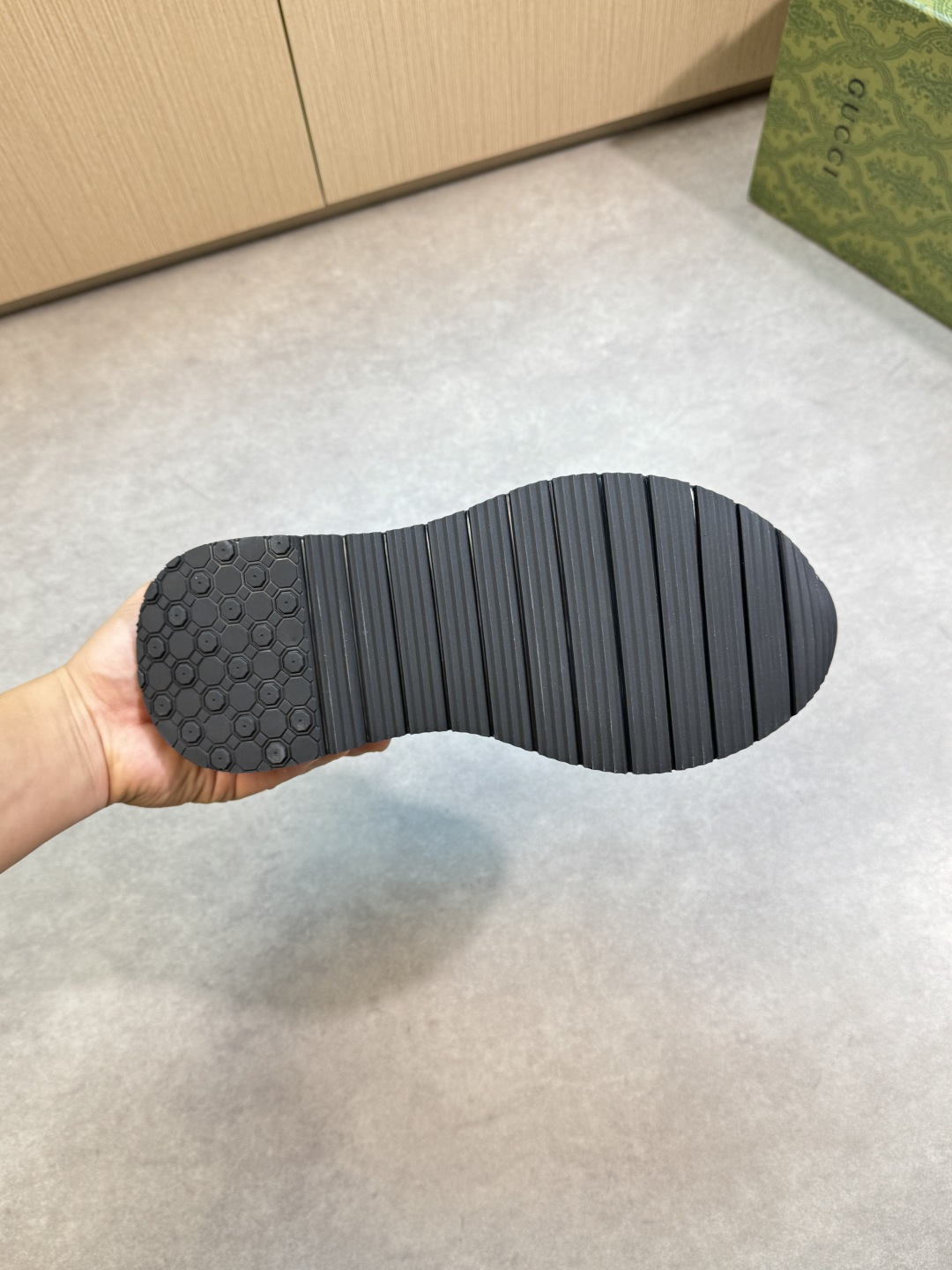 Gucci Men’s Interlocking G White Leather Sneakers